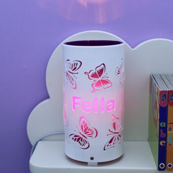 Personalised Butterfly LED Night Light, 2 of 12