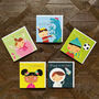 Childrens Happy Birthday Card Pack, thumbnail 1 of 6