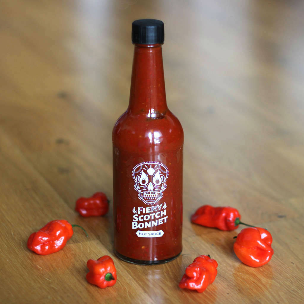 Fiery Scotch Bonnet Hot Sauce By Bonnie Sauce Co. 