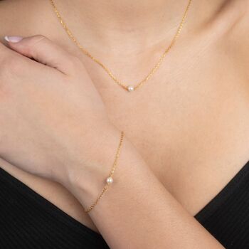 Single Pearl Necklace, 4 of 4
