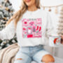 Tis The Season Christmas Holiday Collage Sweatshirt, thumbnail 1 of 7