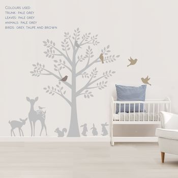 Vintage Tree Wall Stickers, 2 of 5