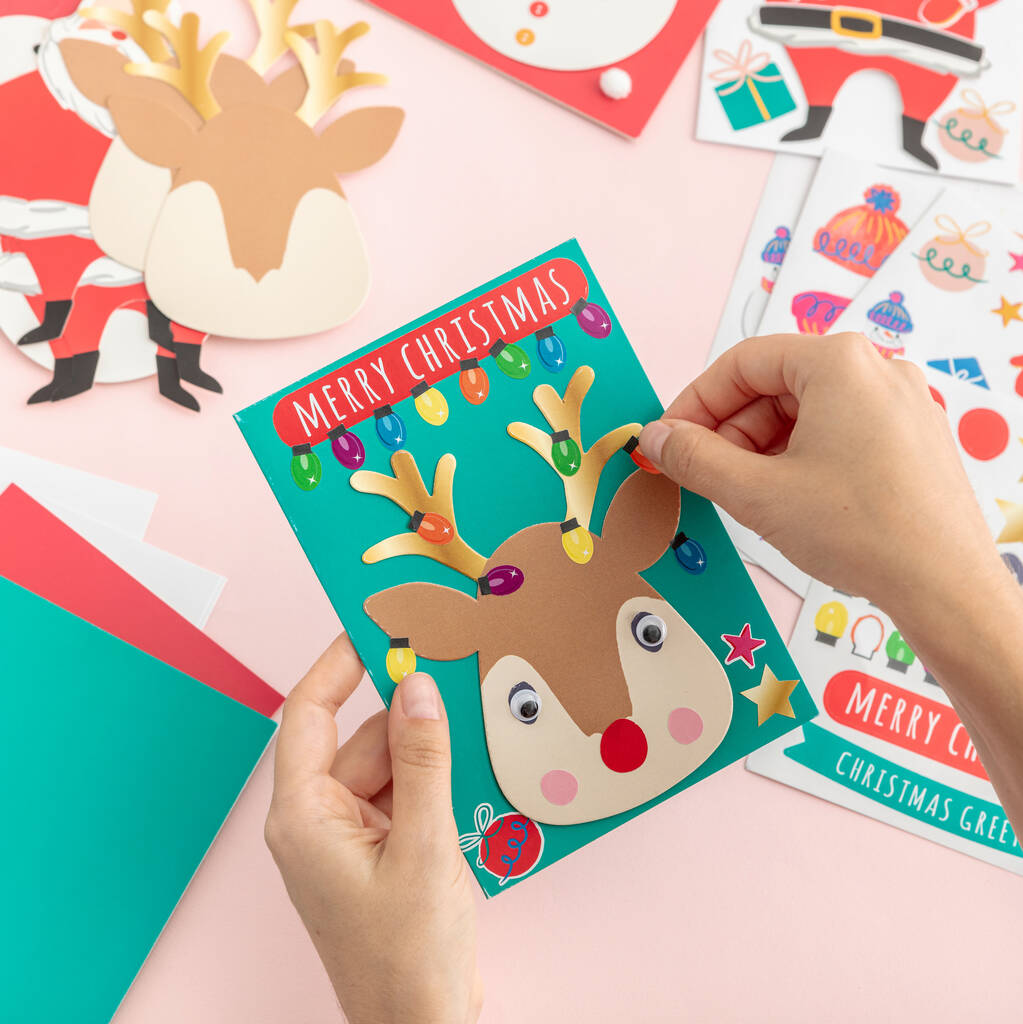 Make Your Own Christmas Card Kit, 1 of 3