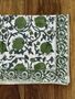 Dining Napkins, Indian Block Print, 18 Inches, thumbnail 1 of 8