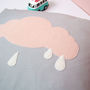 Rain Cloud Nursery Cushion, thumbnail 7 of 7