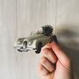 Cream Jaguar Xk 120 With Christmas Tree, thumbnail 2 of 2