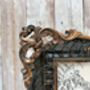 Black Ornate Photo Frame 6x4 Elegant Picture Frame Gift, thumbnail 7 of 10