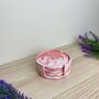 Set Of Four Pink Coasters And Holder, thumbnail 5 of 8