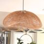 Natural Rattan Ceiling Lampshade, thumbnail 2 of 2