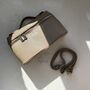 Personalised Embossed Lily Saffiano Leather Cross Body Bag, thumbnail 4 of 4