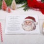 Vintage Christmas Bunting With 15 Santa Flag Design, thumbnail 5 of 6