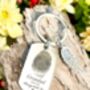 Fingerprint Keyring, Or Hand / Foot / Nose Print, thumbnail 2 of 2