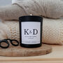 Personalised Anniversary Candle. Wedding Gift, thumbnail 1 of 6