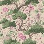 Crane Bird Rose Pink/Cream Wallpaper, thumbnail 4 of 4