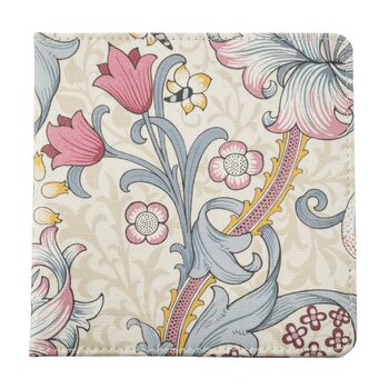 Permit Wallet In William Morris Golden Lily Plum, 5 of 5