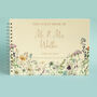 Personalised Wildflowers Wedding Guest Book, thumbnail 6 of 11