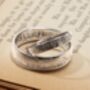 Sterling Silver Wedding Ring Set 1817, thumbnail 1 of 12