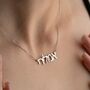 Necklace With Hebrew Name, thumbnail 1 of 8