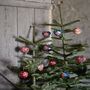 Handmade Christmas Heart Baubles Set Of Five, thumbnail 2 of 2