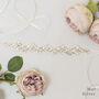 Floral Crystal Wedding Belt, thumbnail 6 of 9