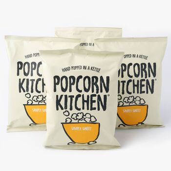 Vegan Popcorn Sharing Bag Simply Sweet 100g X 12, 5 of 5