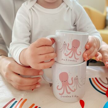 Personalised Matching Family Mug Funny Mummy And Baby, 6 of 6