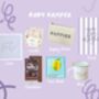 Personalised New Baby Gift Box Hamper, thumbnail 3 of 9