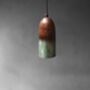 Oxidised Copper Pendant Light, thumbnail 3 of 4