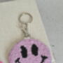 Smiley Face Keychain And Bag Tag, thumbnail 3 of 4