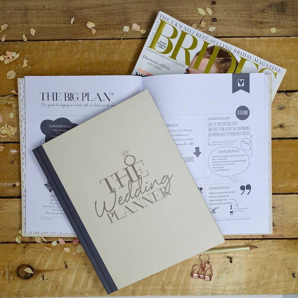 Wedding Planner Notebook And Journal Limited Edition By Illustries