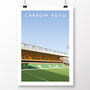 Norwich City Carrow Road Poster, thumbnail 2 of 8