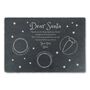 Personalised Slate Dear Santa Treat Board, thumbnail 2 of 2