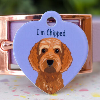 Premium Dog Breed Heart Tag Illustrated, 4 of 12