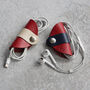 Personalised Leather Cable And Headphone Organisers Set, thumbnail 2 of 11