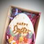 Personalised Hand Iced Easter Egg Postal Biscuit, thumbnail 7 of 7