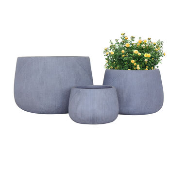 Silverstone Symmetry Stripe Planter, 2 of 7