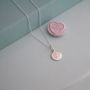 Sterling Silver St Christopher Charm Necklace, thumbnail 2 of 3