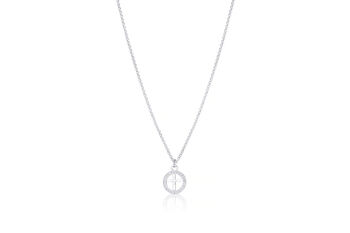 Sterling Silver First Communion Halo Necklace, 2 of 4