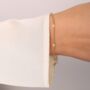 Gold Plated Freshwater Pearl Bracelet, thumbnail 3 of 4