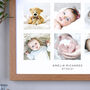 Personalised Twelve Photos Baby Print, thumbnail 4 of 7