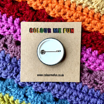 Knotty Af Button Badge, 3 of 3