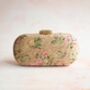 Amelia Pink Oval Brocade Clutch, thumbnail 2 of 5