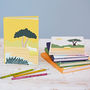 Handmade Large Colourful Elephant Dung Notebook, thumbnail 1 of 8