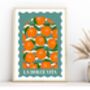 La Dolce Vita Oranges Print, thumbnail 3 of 4