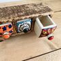 Mini Wooden Three Drawer Ceramic Chest Trinket Box, thumbnail 8 of 10