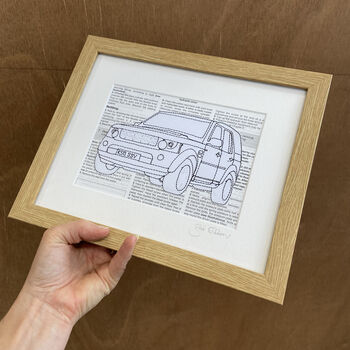 Personalised Landrover Embroidered Artwork, 4 of 10