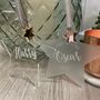 Personalised Memorial Christmas Decoration With Charm, thumbnail 4 of 5