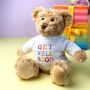 Keeleco Recycled Dougie Gift Bear 'Get Well Soon', thumbnail 1 of 4