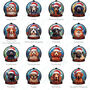 Dog Snow Globe Tree Decoration, thumbnail 8 of 8