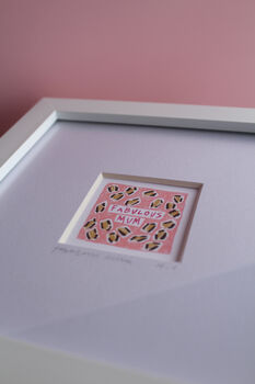 Fabulous Mum Mini Art Print, 7 of 11